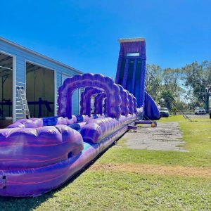 purple wave waterslide 90l 20w 40t