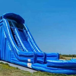 big blue waterslide 22t 18w 40l