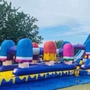 ice pops water slide and slip n’ slide