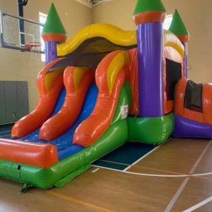 castle bounce house and slides combo 21l 13t 12w
